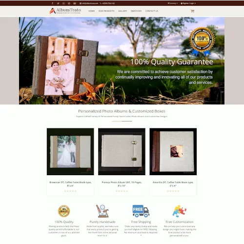 AlbumTrato E-commerce Platform